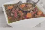 Foto ilustrativa de uma receita pronta de Lentilha da sorte